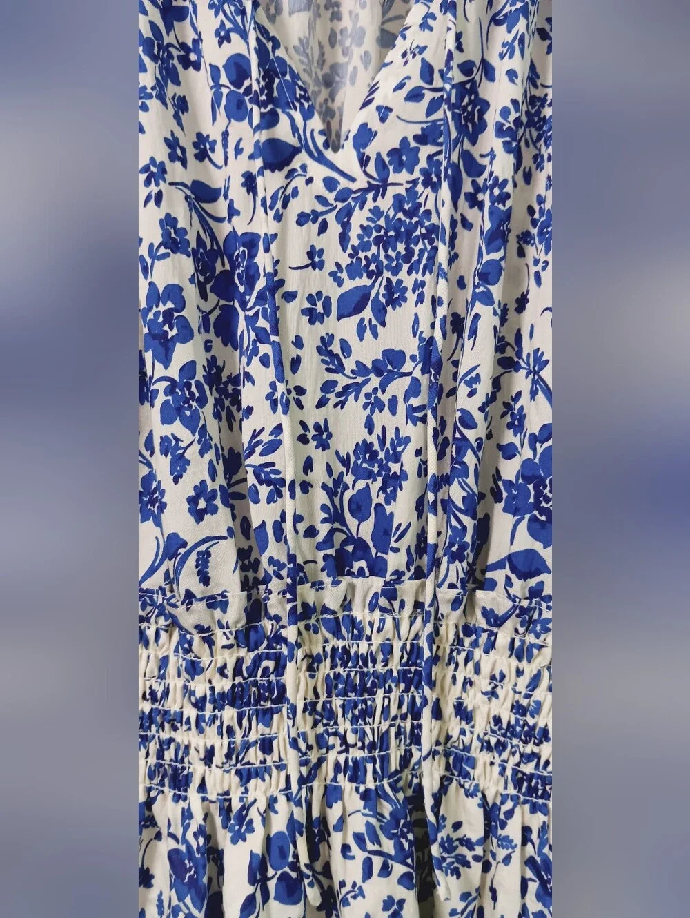 Rails Fiorella Floral Smocked Mini Dress Size XS - Picture 9 of 16
